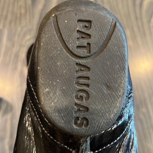 Pataugas European flats. Size 39 with ankle button strap and oversized button - Picture 7 of 11